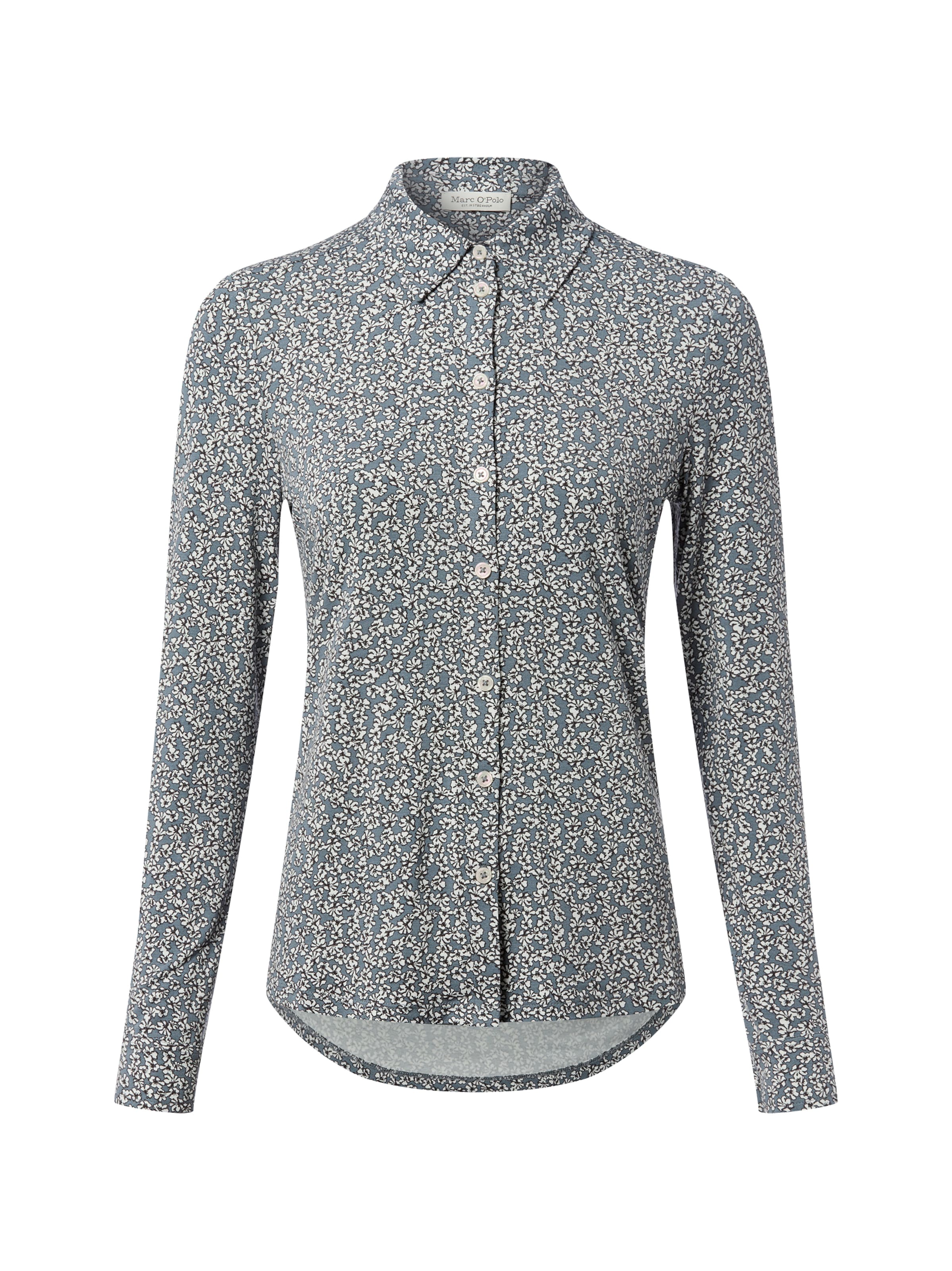 Marc O'Polo Blouse in Blauw: voorkant