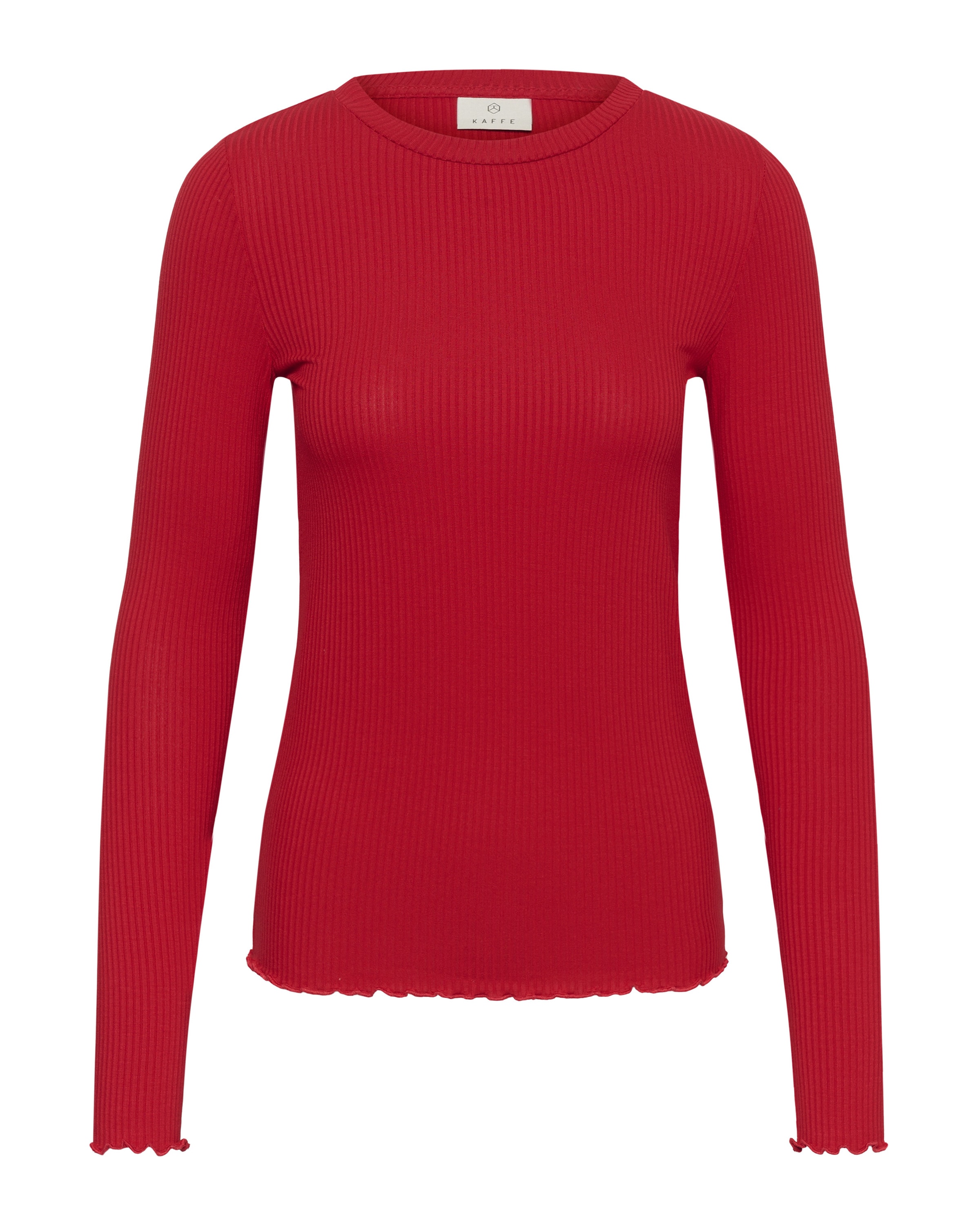 Kaffe Shirt 'KADrew' in Rot: Vorderseite
