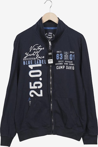 CAMP DAVID Sweater XL in Blau: Vorderseite