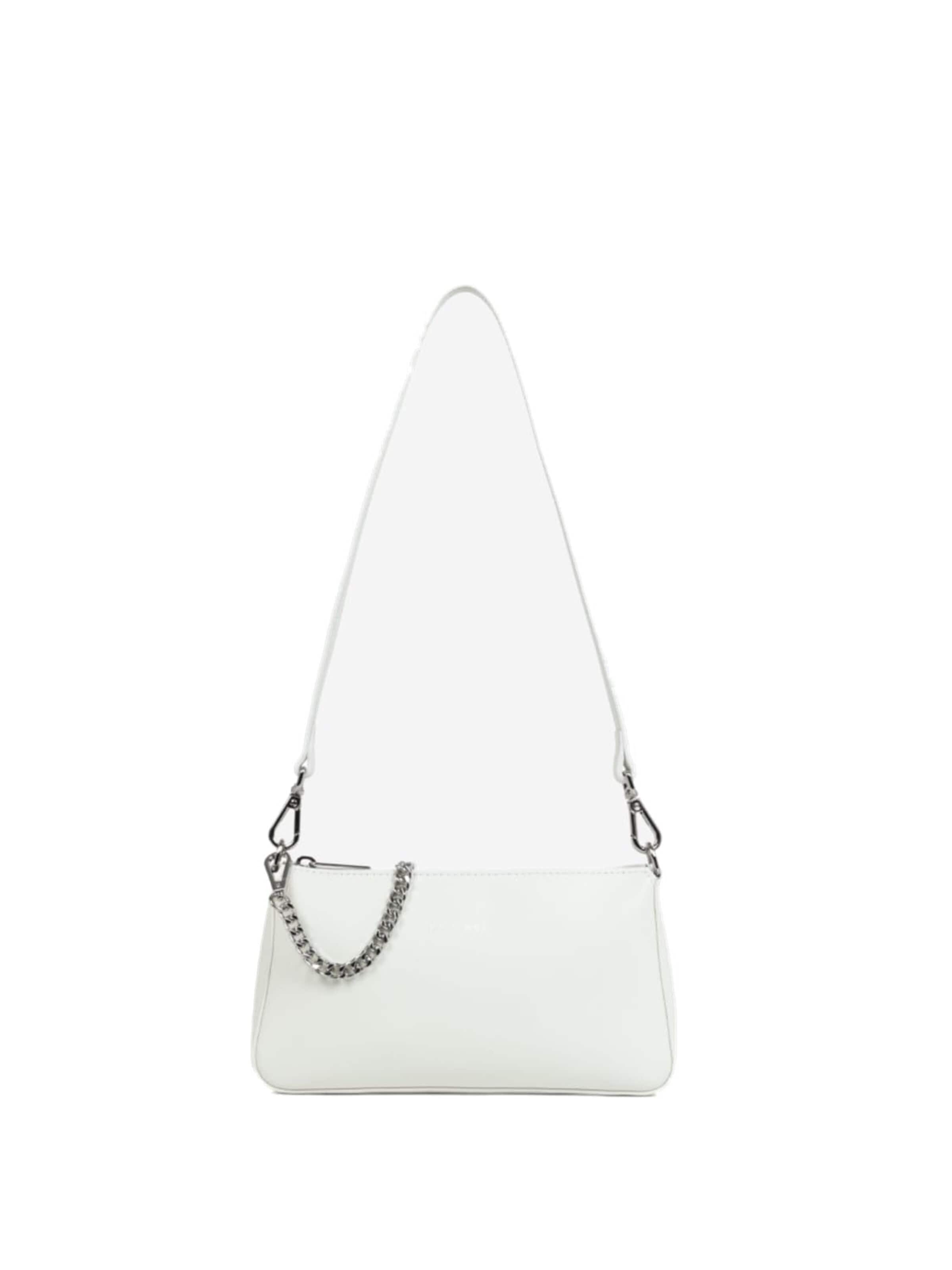 LANCASTER Paris Handtasche 'Lancaster Sac trotteur Zippée Suave Even Blanc Cassé'‌‌‌‌‌‌‌‌‌ in Weiß: Vorderseite