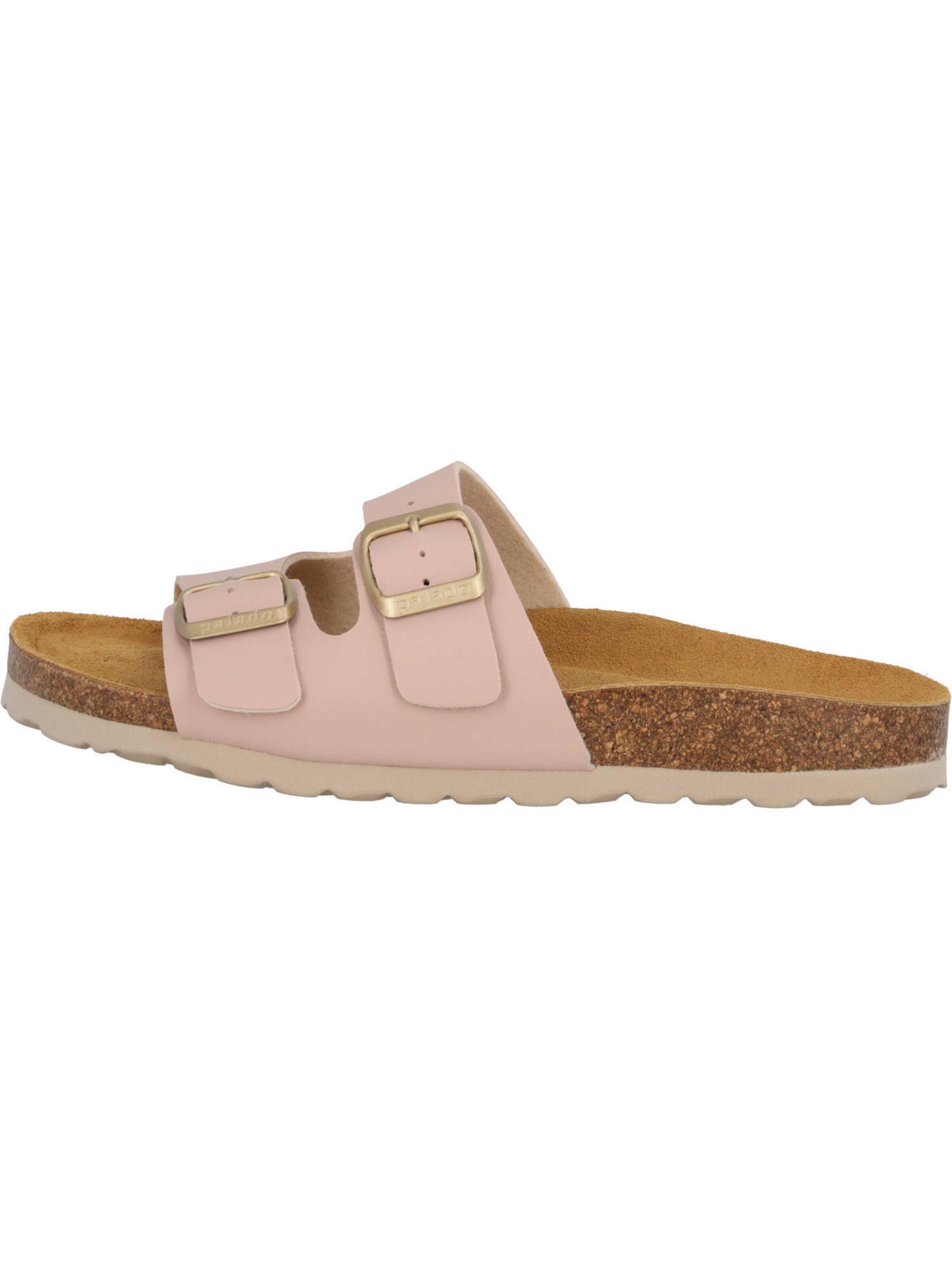 Palado Pantolette 'Milos Matt' in Beige: Vorderseite