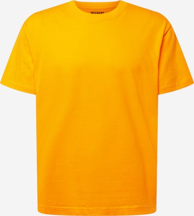 WEEKDAY Camiseta en naranja, Vista del producto