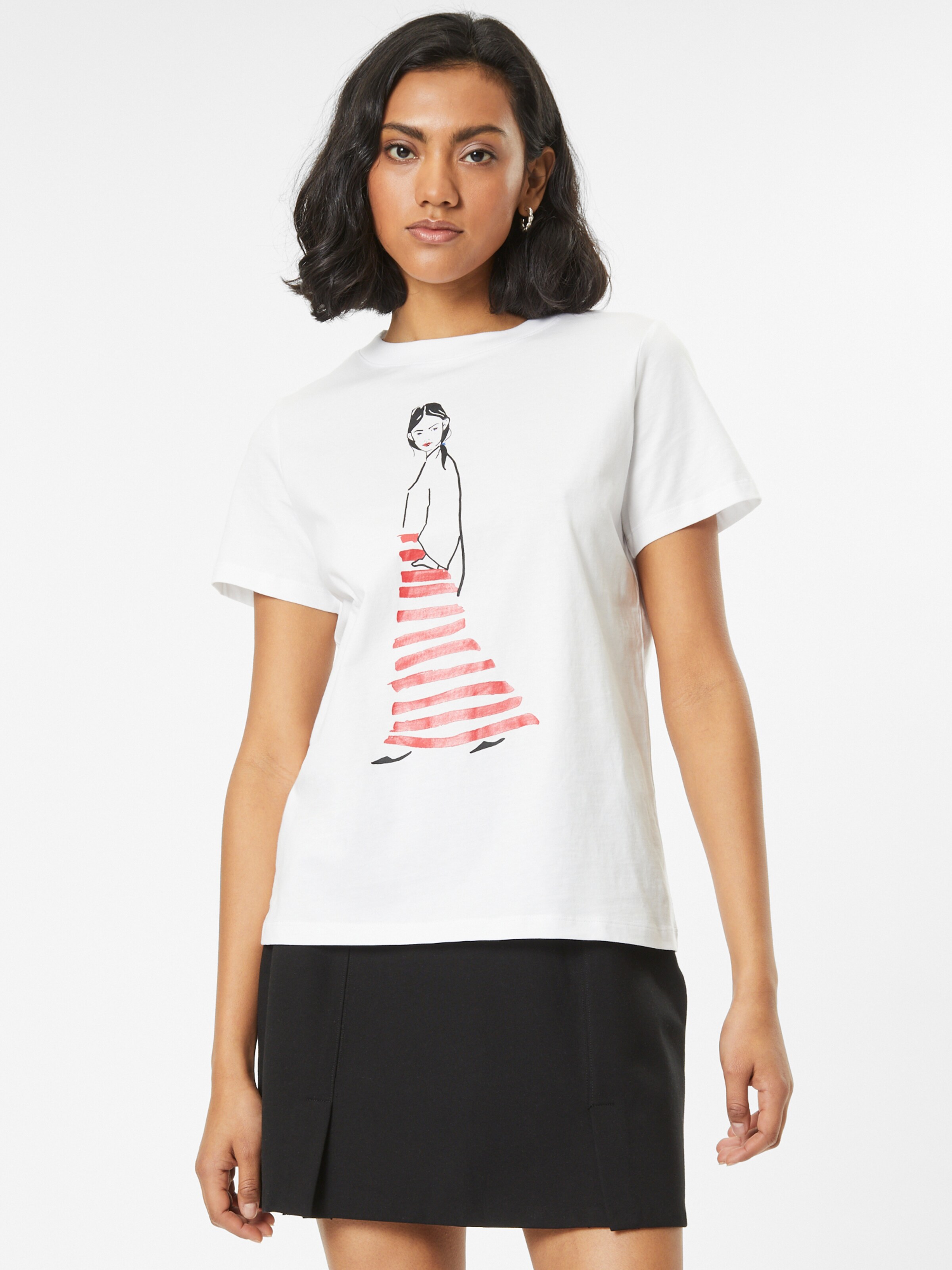 Frauen Shirts & Tops OVS T-Shirt in Weiß - FT75033