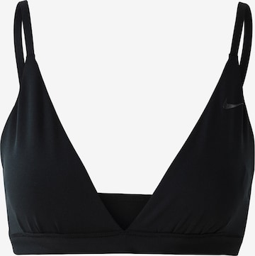NIKE Triangle Sports Bra in Black: front