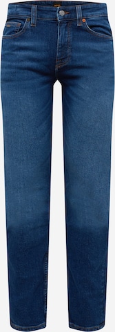 BOSS Orange Regular Jeans 'Delaware' in Blauw: voorkant