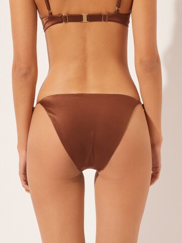 CALZEDONIA Bikini Bottoms in Brown