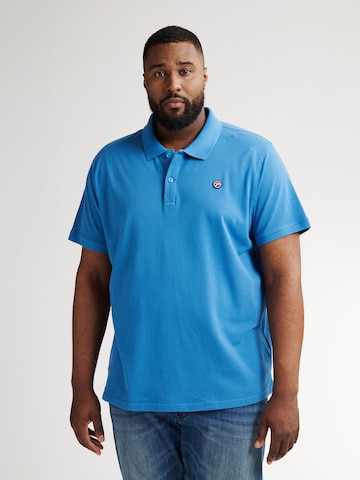 T-Shirt Petrol Industries en bleu : devant