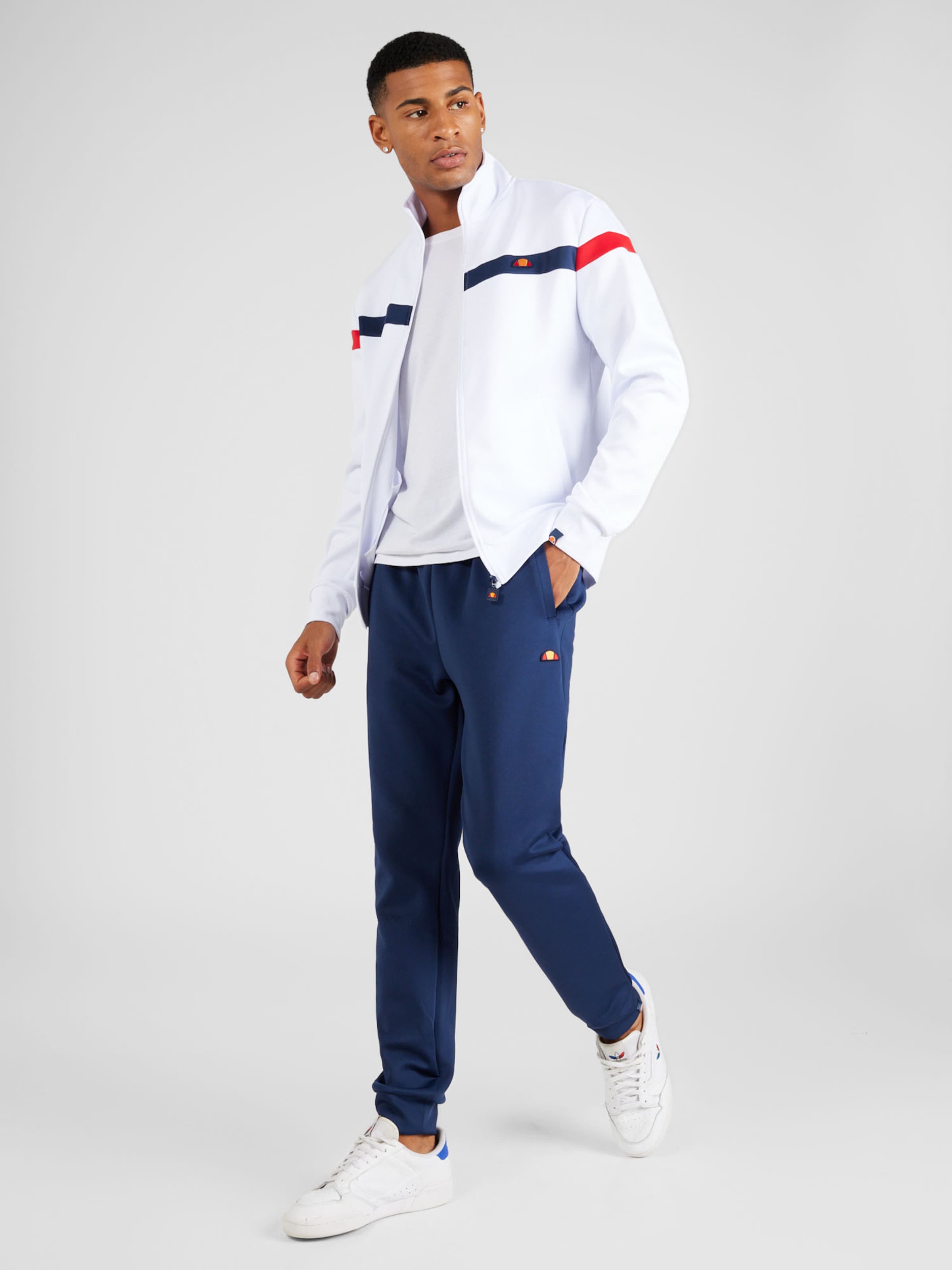 Veste de surv tement ELLESSE en Blanc Cass ABOUT YOU