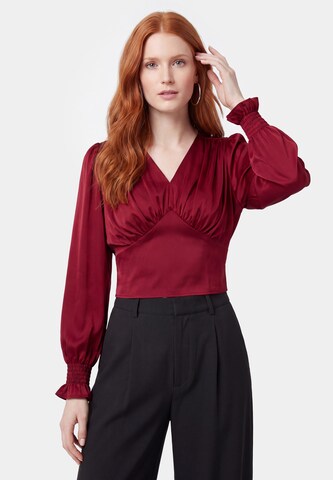 usha BLACK LABEL - Blusa em vermelho: frente