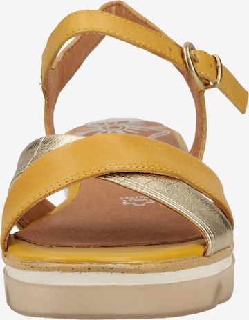 MARCO TOZZI Strap Sandals in Yellow