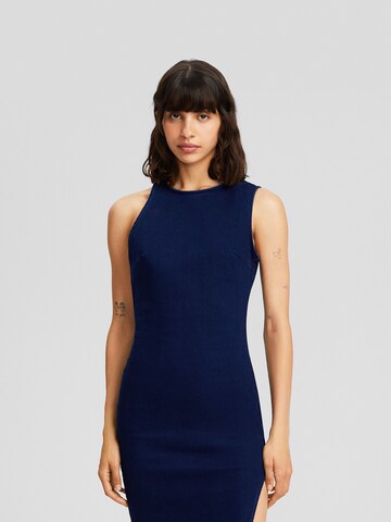 Bershka Dress in Blue: front