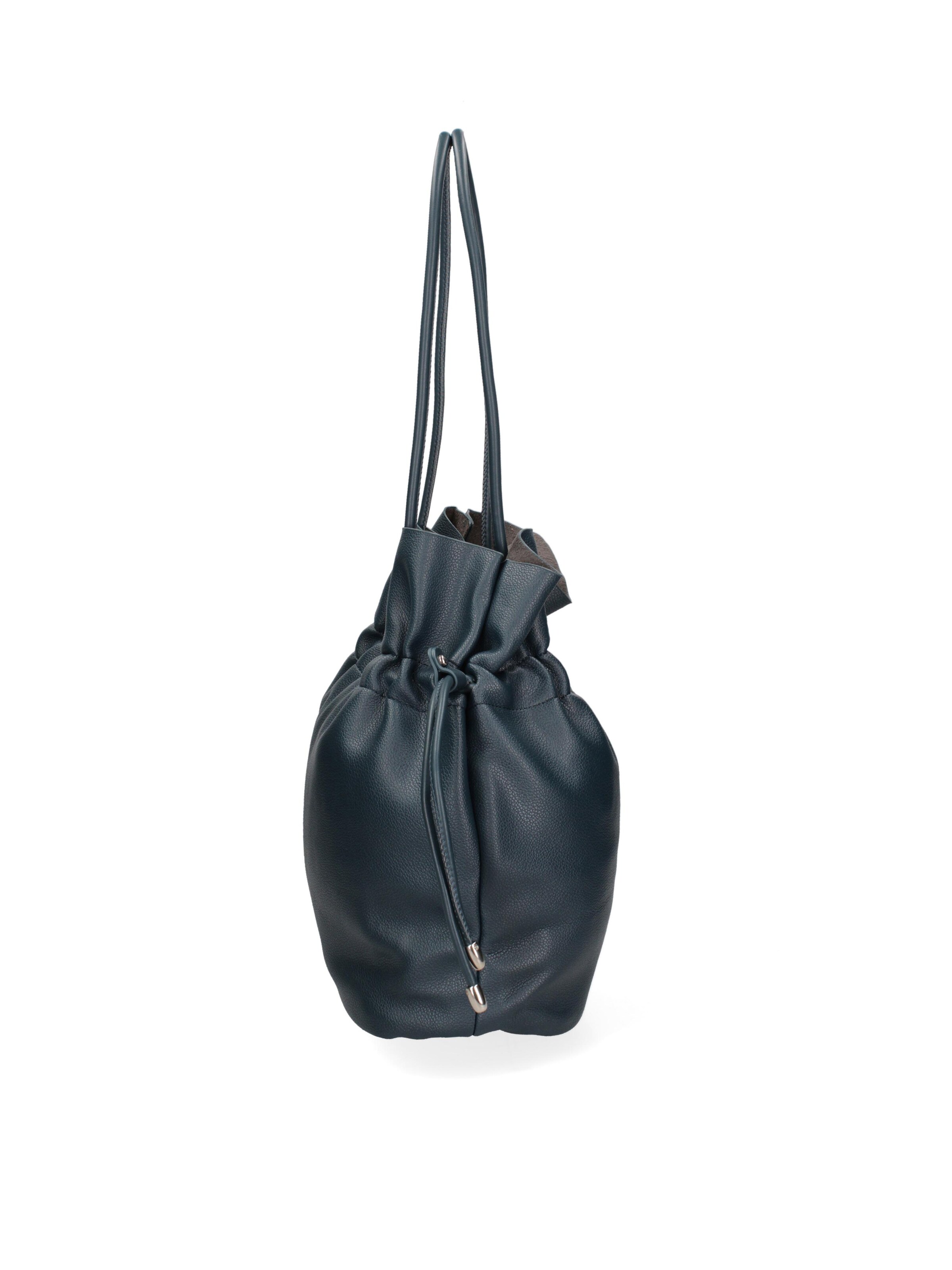 Borsa a spalla 'Borsa a Spalla Donna David Jones PVC con Zip e Manici Resina' di David Jones in blu