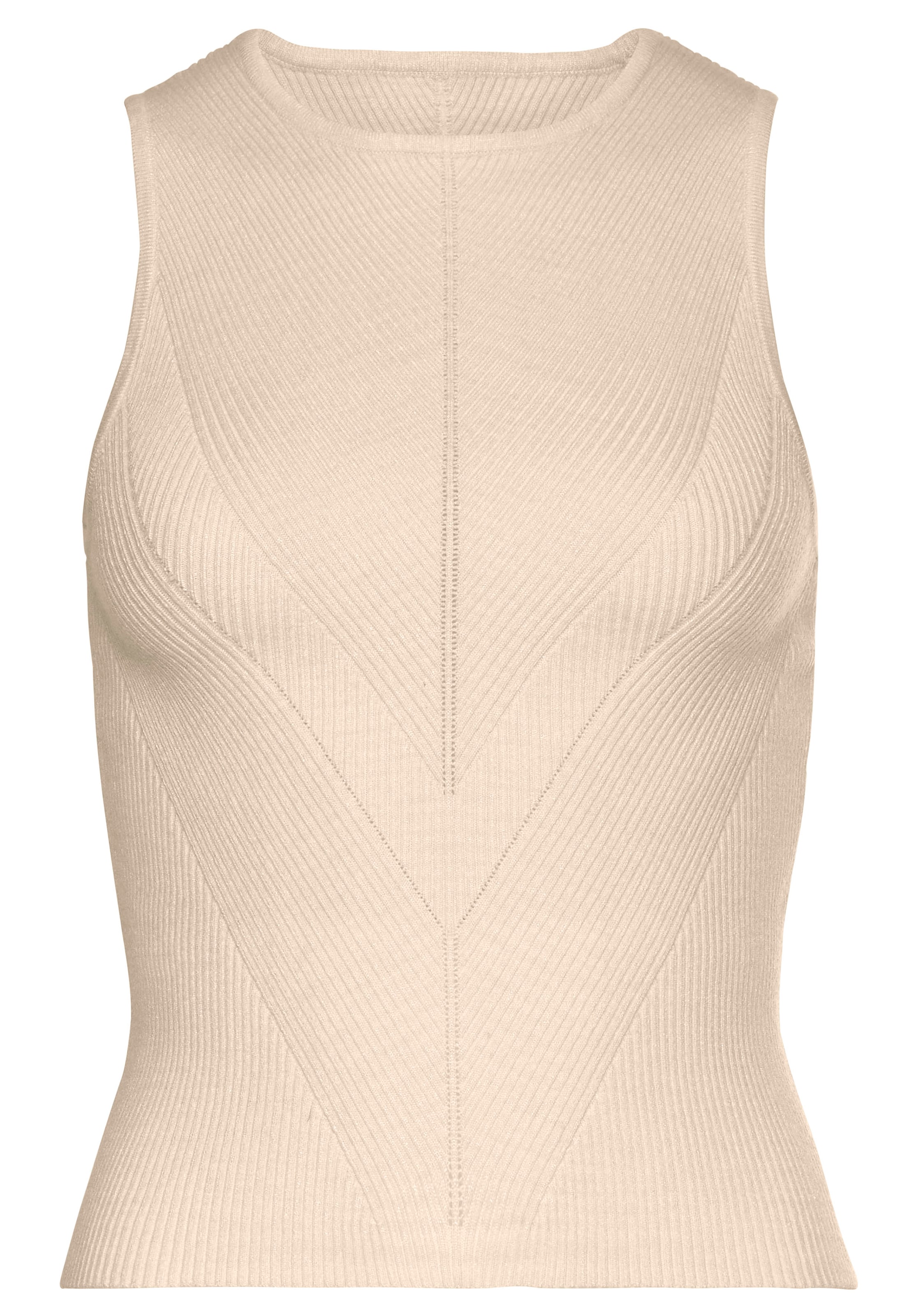 bēšs LASCANA Adīts topiņš: no priekšpuses