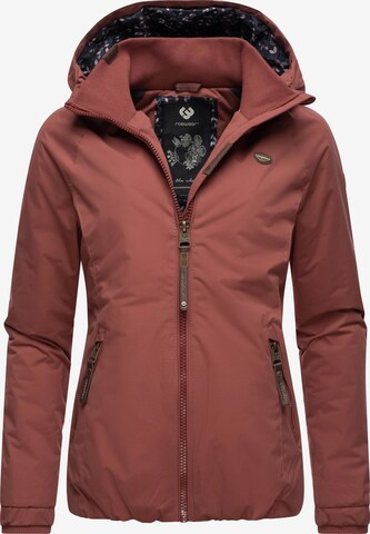 Ragwear Outdoor Jacket 'Dizzie' in Brown