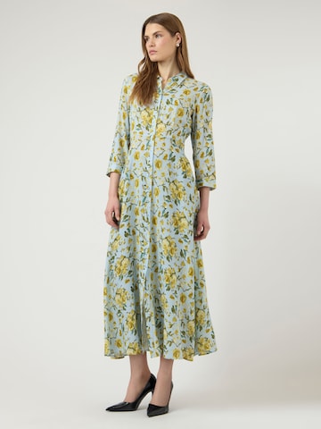 YAS - Vestido 'YASSavanna' em azul