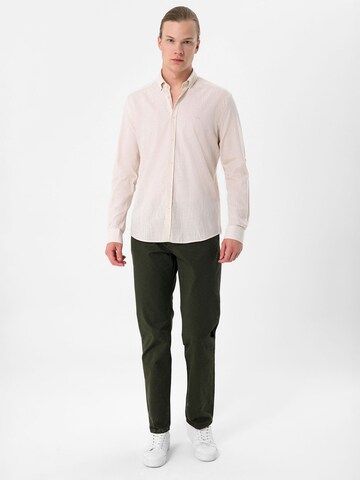 Moxx Paris Regular Fit Hemd in Beige