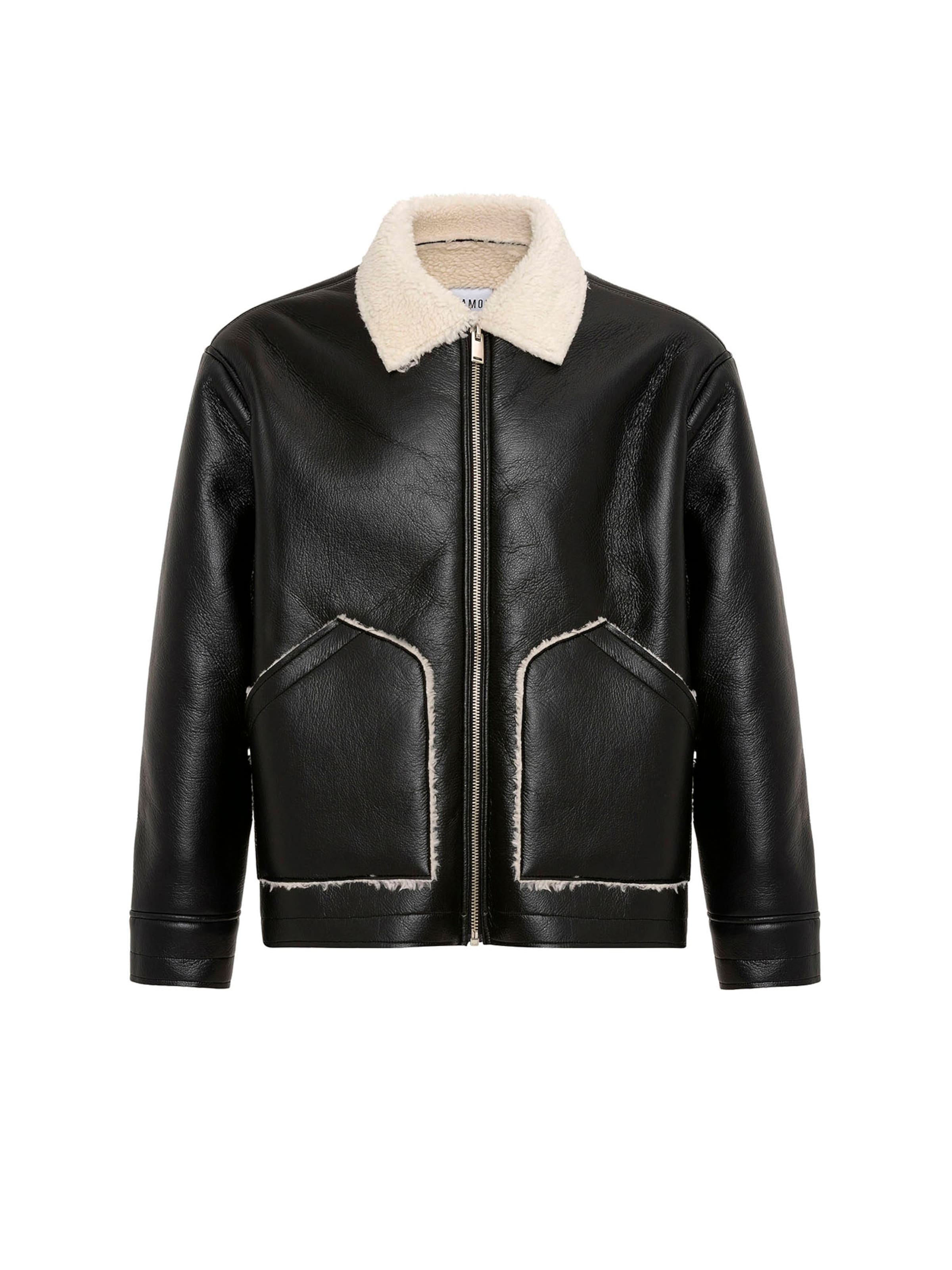 VAMOS CLO Vinterjacka i svart: framsida