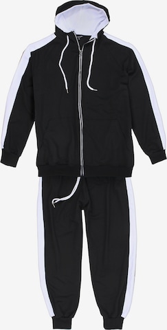 Lavecchia Tracksuit 'LV-611' in Black: front
