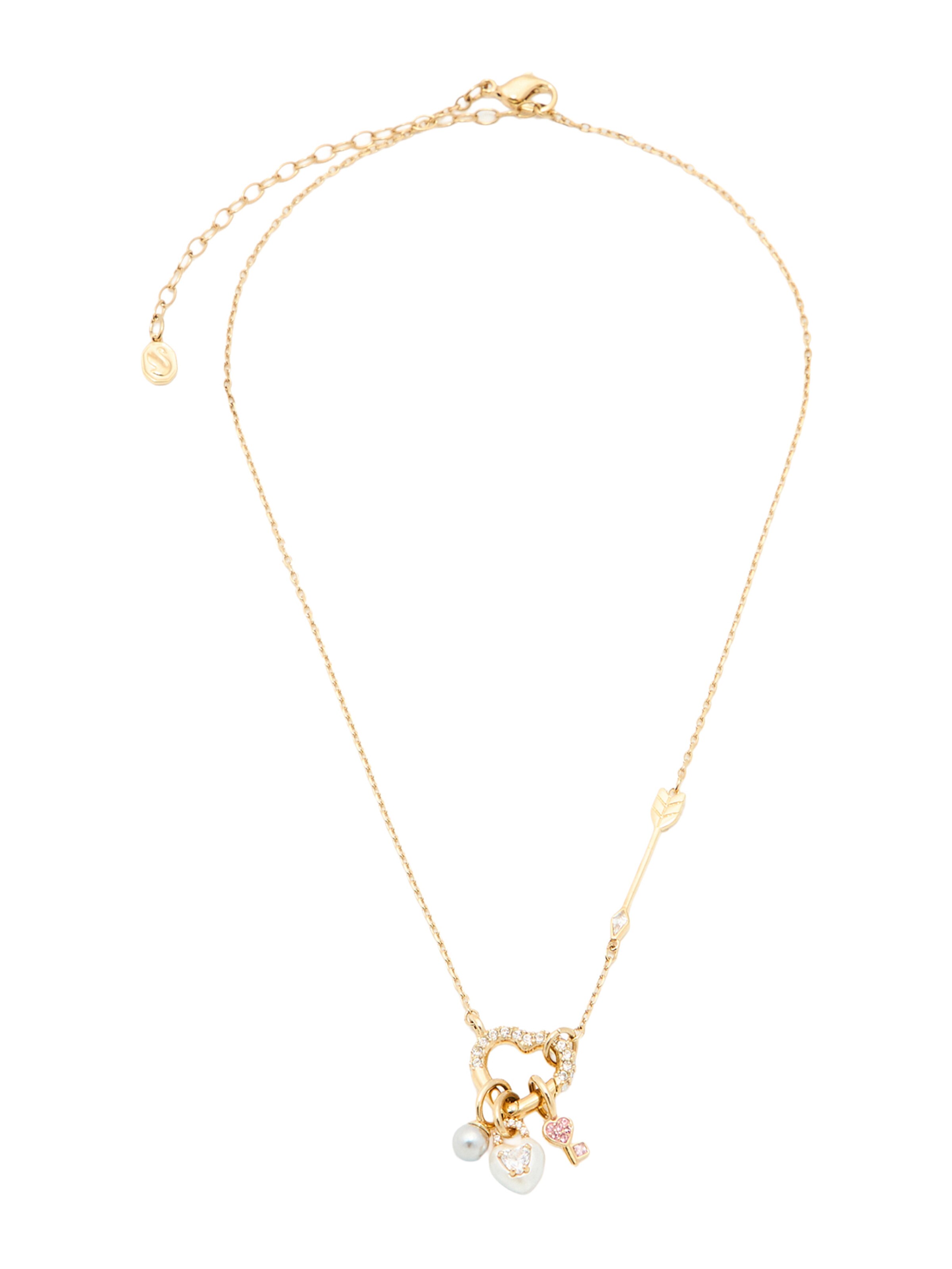 Swarovski Lančić u zlatna / bijela, Pregled proizvoda