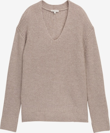 TOM TAILOR Pullover in Grau: Vorderseite