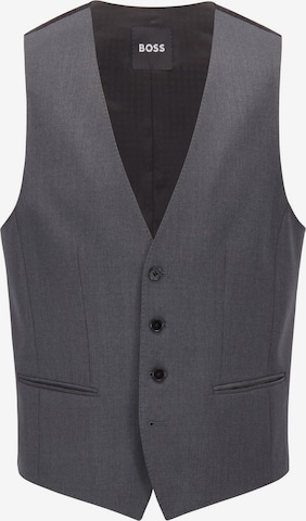 BOSS Suit Vest 'Huge' in Grey: front