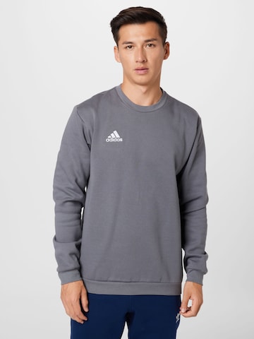 ADIDAS SPORTSWEAR Athletic Sweatshirt 'Entrada 22' in Grey: front