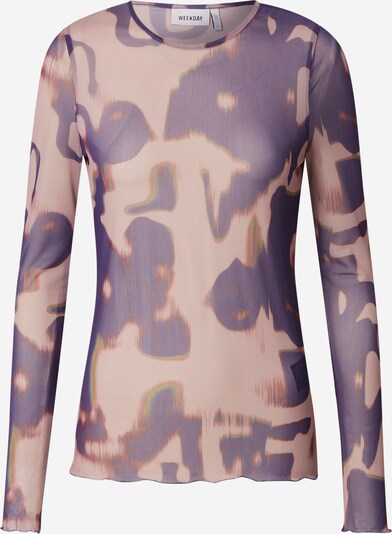 WEEKDAY Shirt in lila / rosa, Produktansicht