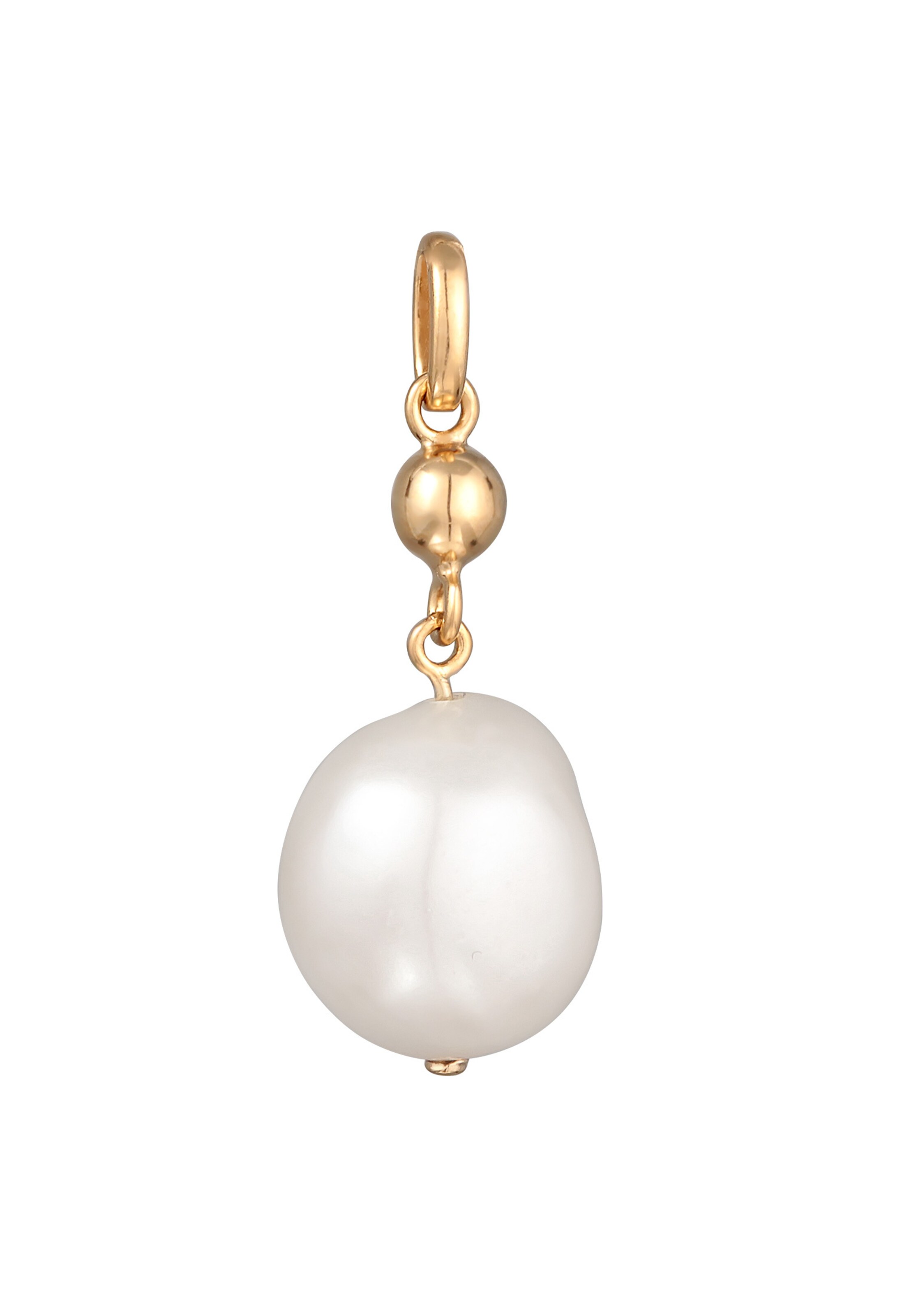 Pendentif ELLI PREMIUM en blanc : devant
