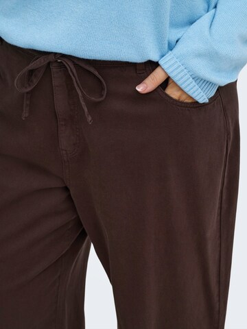ONLY Carmakoma Barrel Pants in Brown