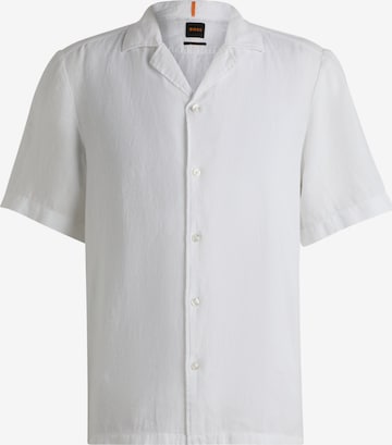 BOSS Regular Fit Hemd in Weiß: Vorderseite