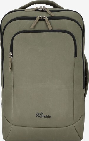JACK WOLFSKIN Backpack in Green: front