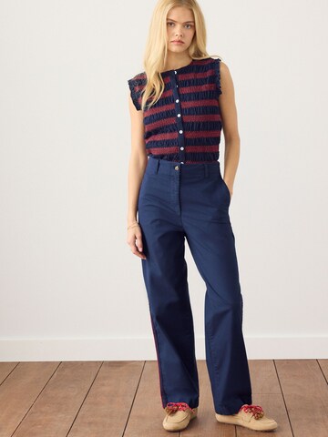 Next Обычный Брюки-чинос в Синий