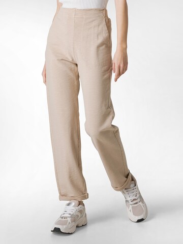 DEHA Regular Broek in Beige: voorkant