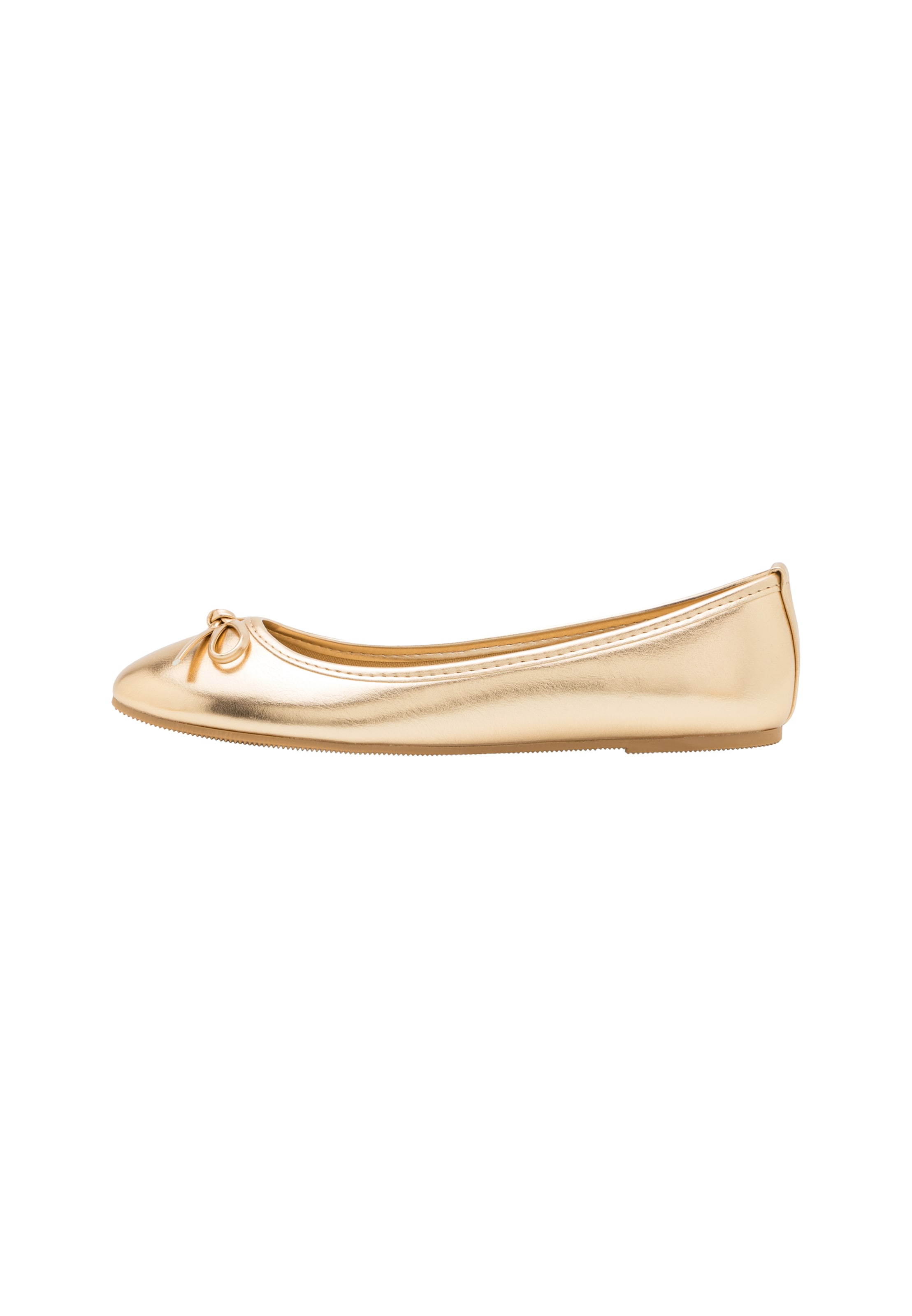 Anna Field Ballerina in Goud: voorkant