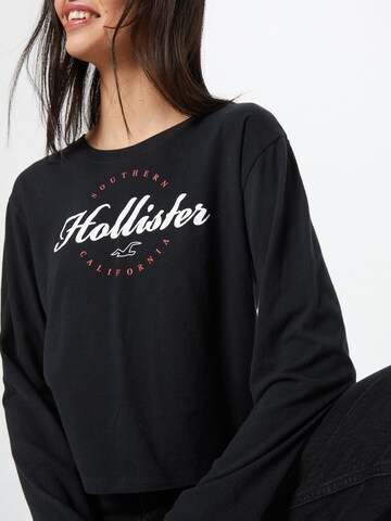 HOLLISTER Тениска в черно