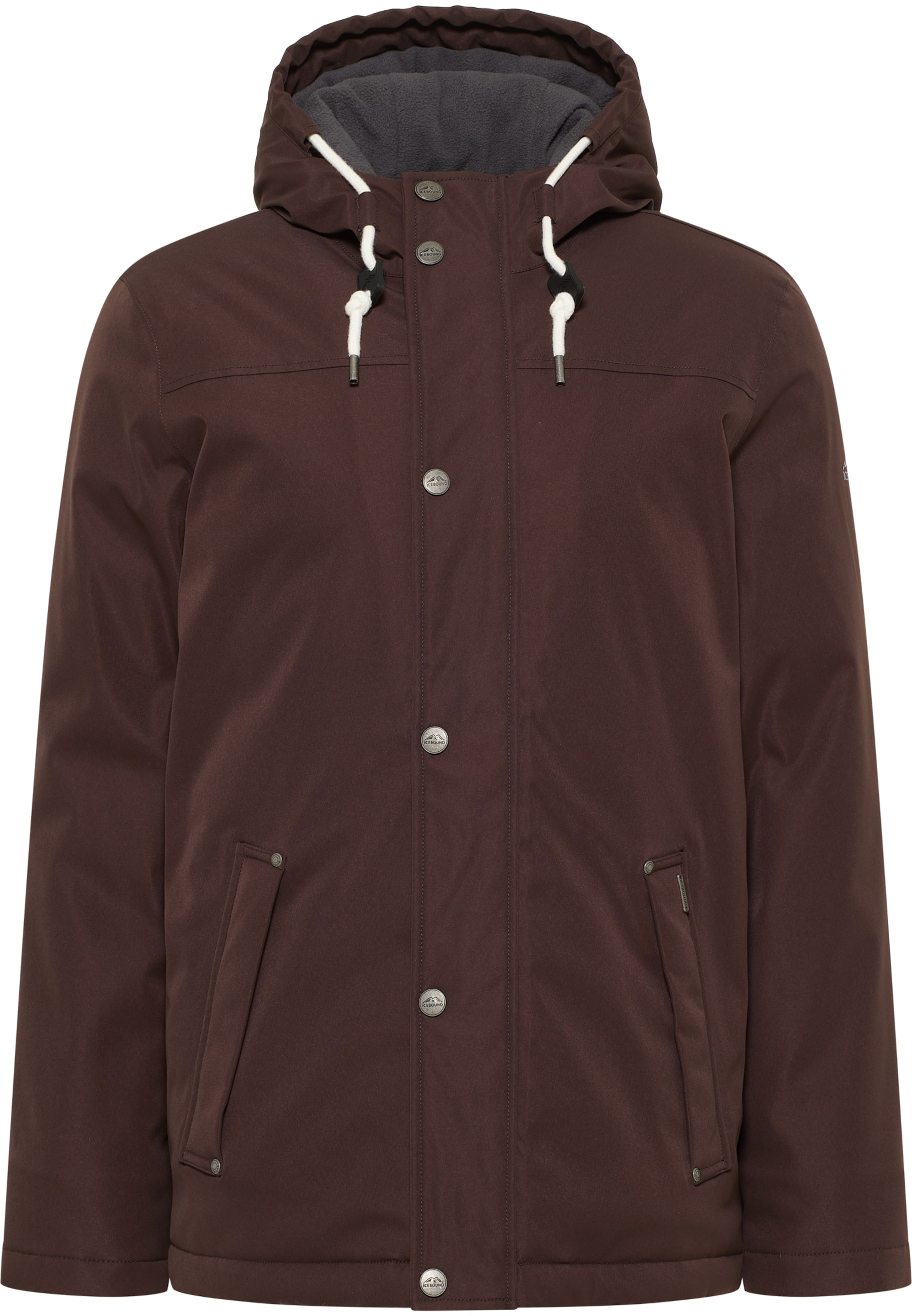 ICEBOUND Функционално яке в кафяво: отпред