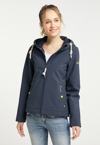 Schmuddelwedda Performance Jacket in Blue: front