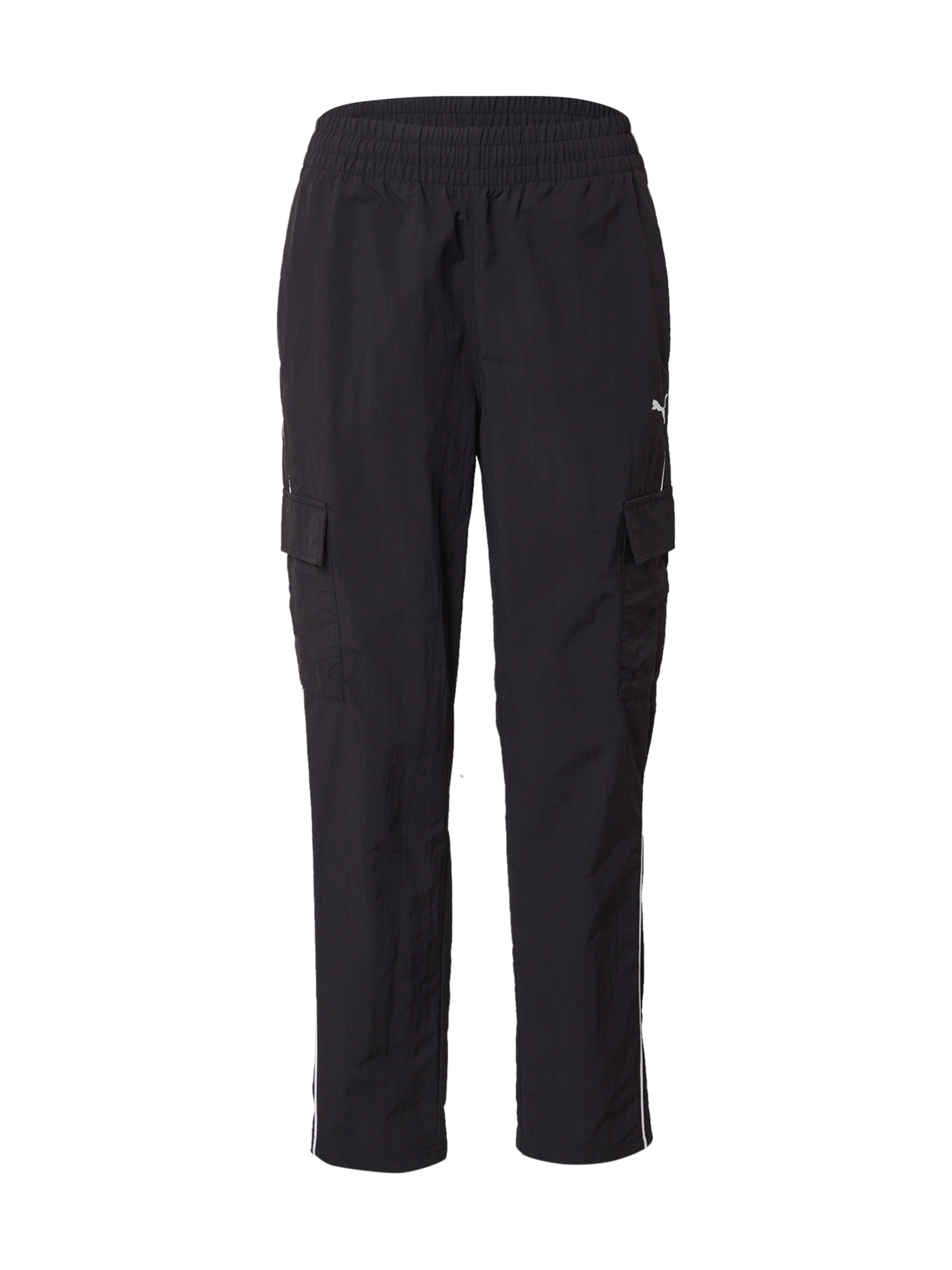 PUMA Normalny krój Spodnie sportowe w kolorze czarny: przód