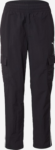 juoda PUMA Standartinis Sportinės kelnės: priekis