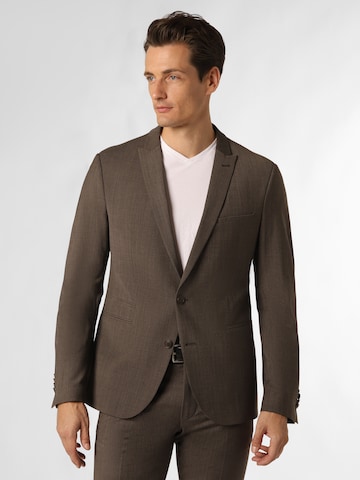 DRYKORN Regular Business Blazer 'Irving' in Brown: front