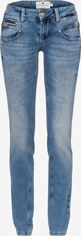 FREEMAN T. PORTER Slimfit Jeans 'Freeman T. Porter' in Blau: predná strana