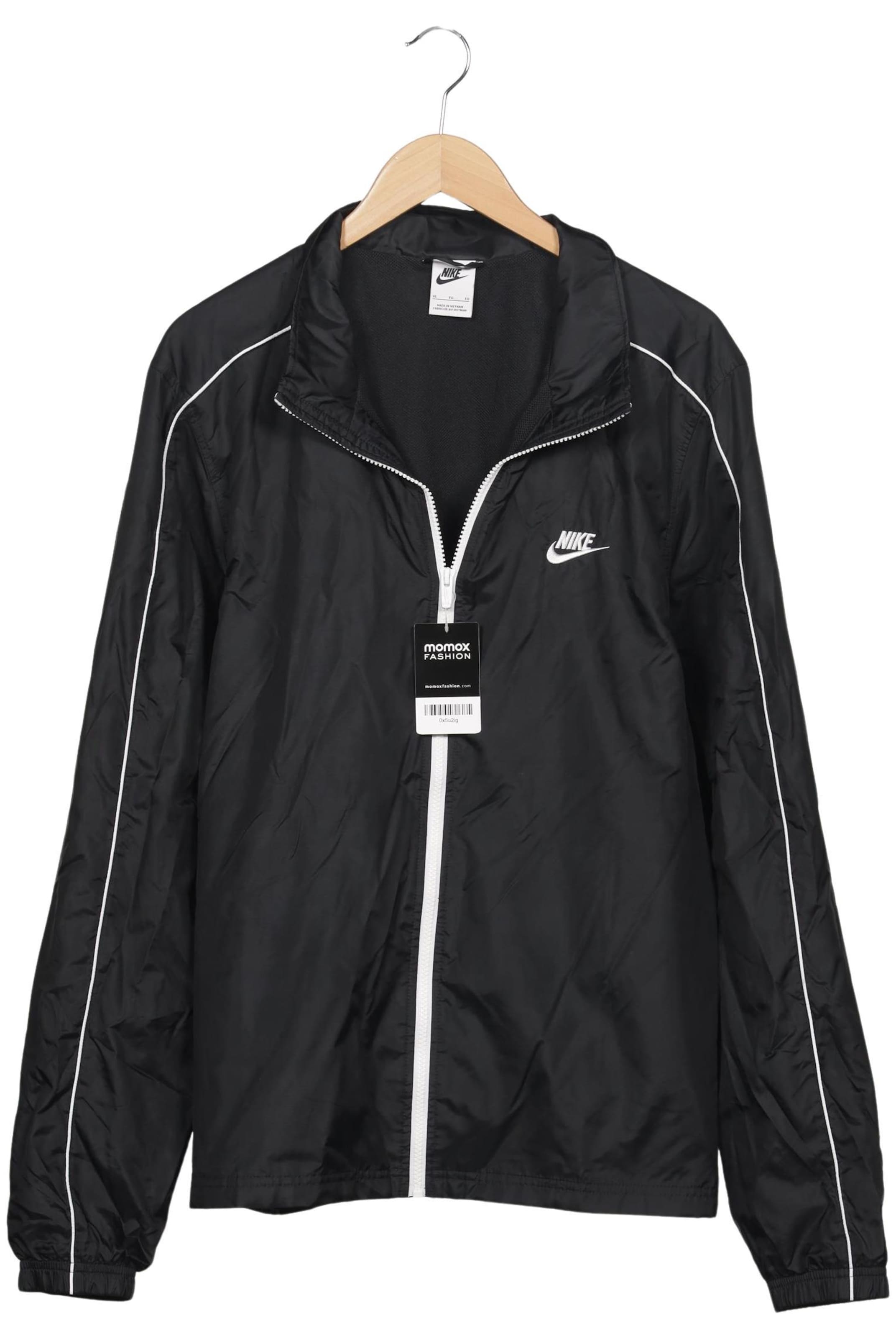 NIKE Jacket & Coat in XL in Black: front