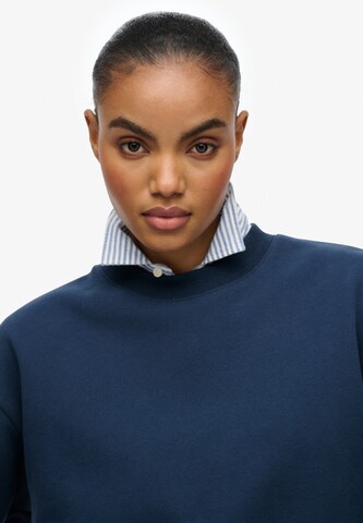 Superdry Sweatshirt 'Essential' in Blauw