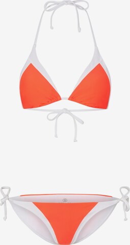 Bogner Fire + Ice Triangle Bikini 'Baila' in Orange: front