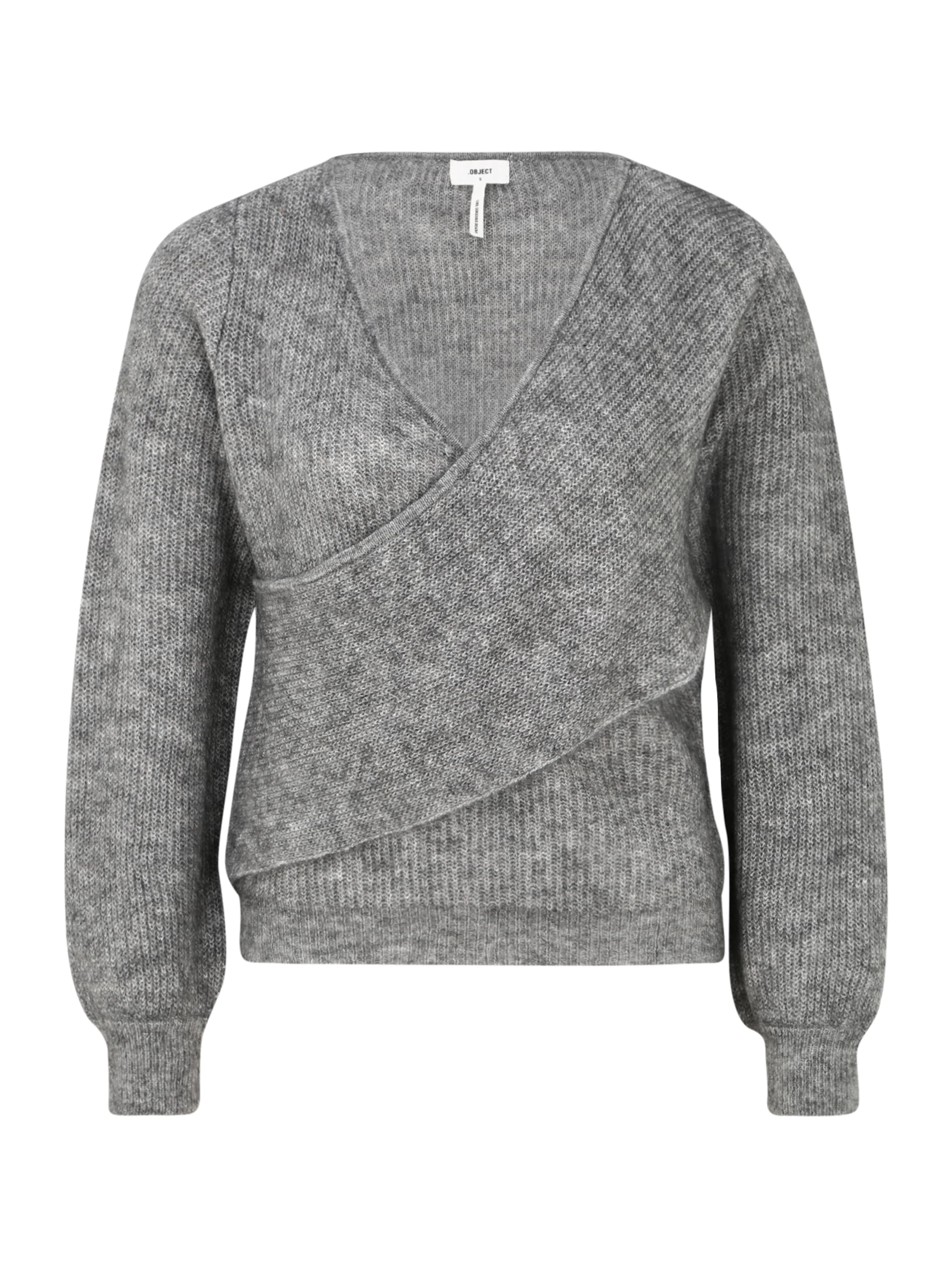 OBJECT Petite Pulóver 'Holly' - szürke: elől