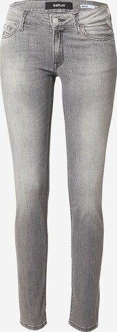 REPLAY Skinny Jeans 'NEW LUZ' in Grau: predná strana