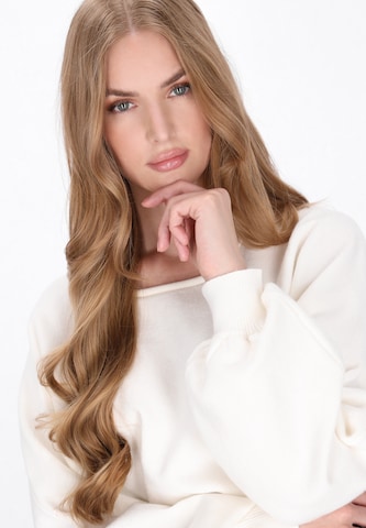 Pull-over DreiMaster Klassik en blanc