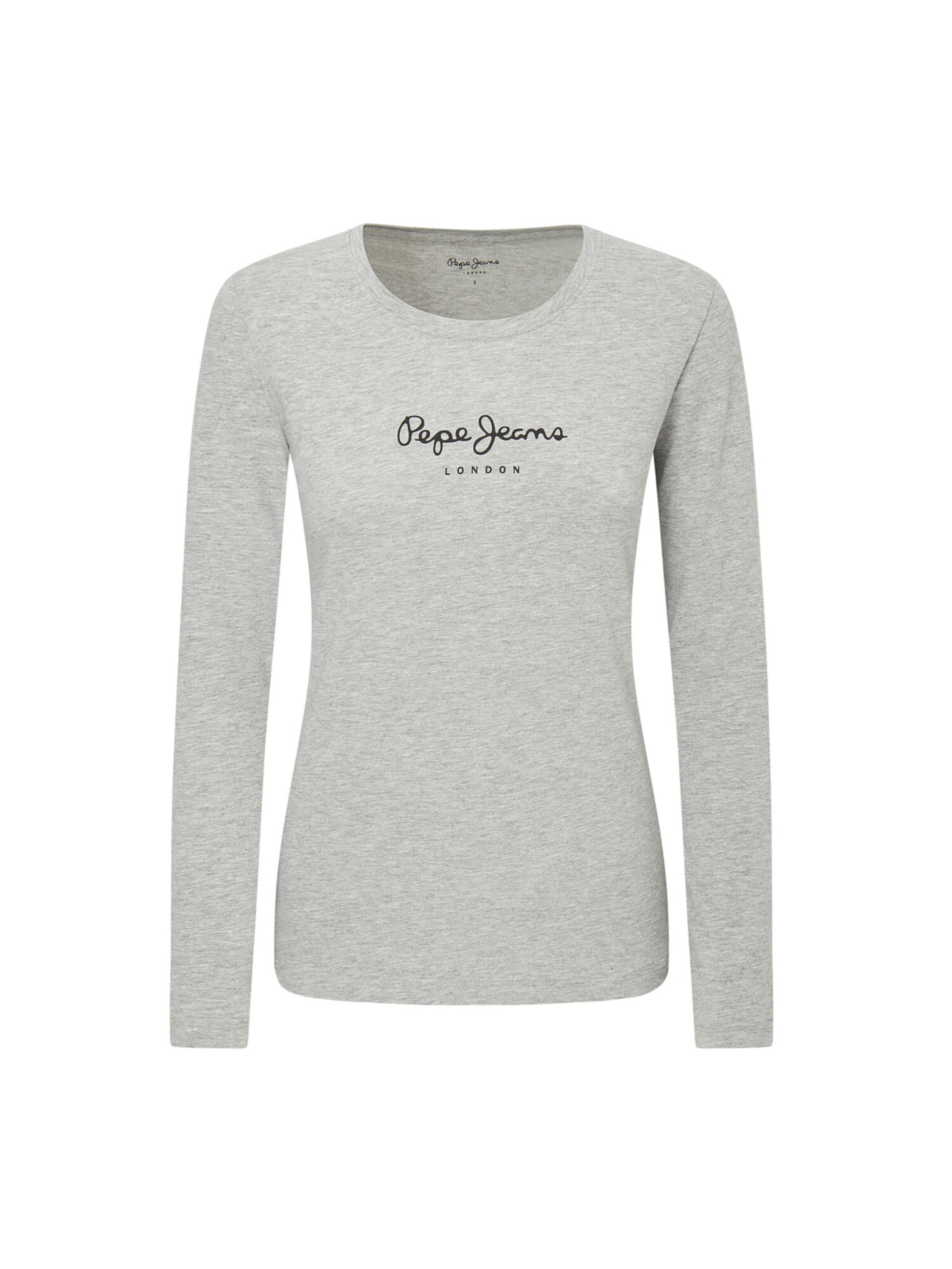 Maglietta 'NEW VIRGINIA' di Pepe Jeans in grigio: frontale