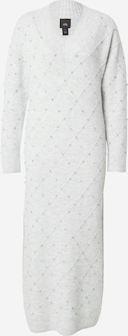 River Island Knitted dress in Grey: front
