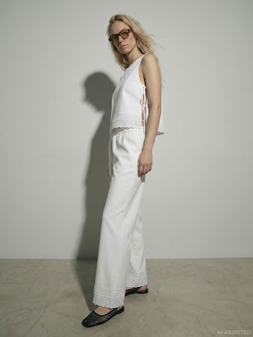 Haut 'Melina' HYPEDROP en blanc